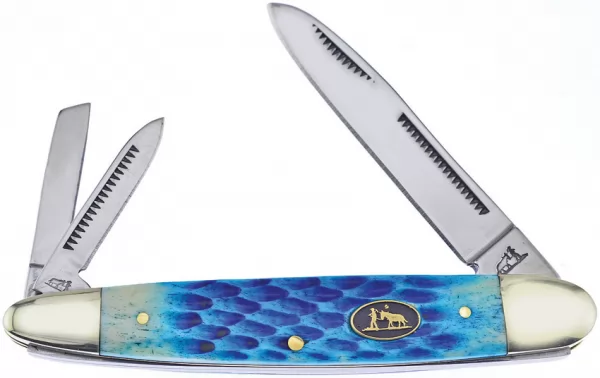 Frost Cutlery Whittler Blue Bone knives FBKH518DBL