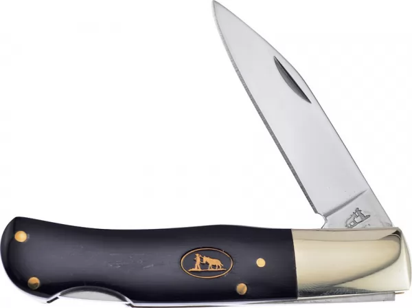 Frost Cutlery Lockback Buffalo Horn knives FBKH796BH