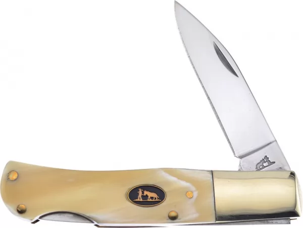 Frost Cutlery Lockback Ox Horn knives FBKH796OX