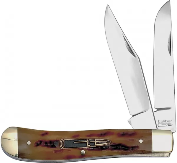 Frost Cutlery Trapper Brown Bone knives FCAL108