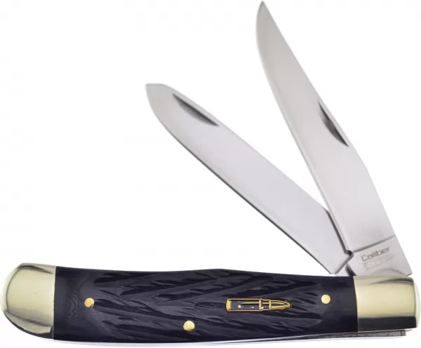 Frost Cutlery Trapper Black Bone knives FCAL108BPB