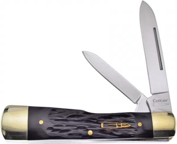 Frost Cutlery Gunstock Black Pick Bone knives FCAL177BPB
