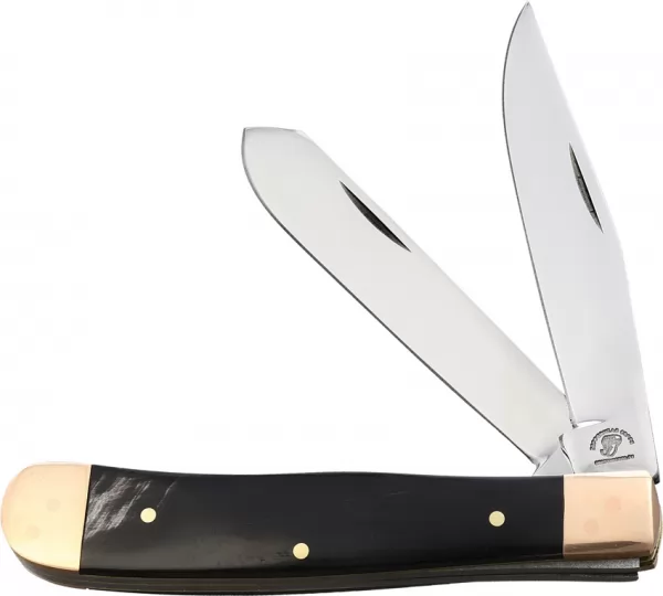 Frost Cutlery Trapper Buffalo Copper Bolster knives FCHC312BHC