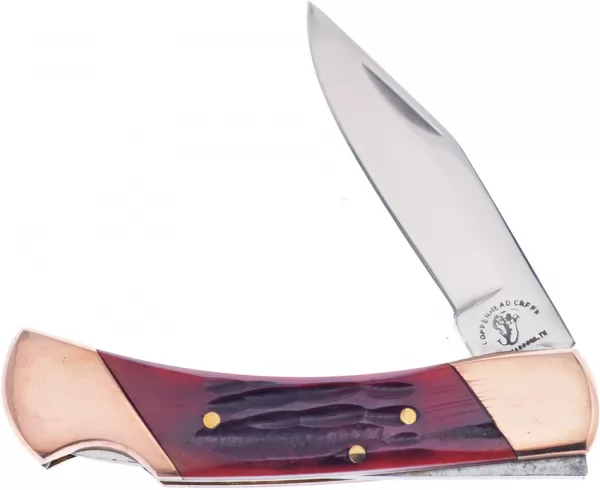 Frost Cutlery Lockback Red Bone knives FCHCLB3AJBC