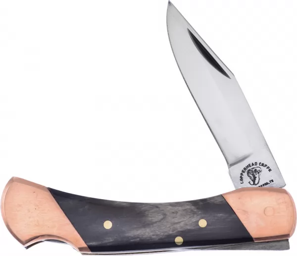 Frost Cutlery Bear Hunter Lockback Copper knives FCHCLB3BHC