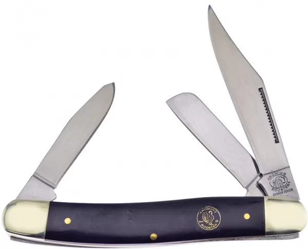 Frost Cutlery Large Stockman Buffalo Horn knives FCR066CBH