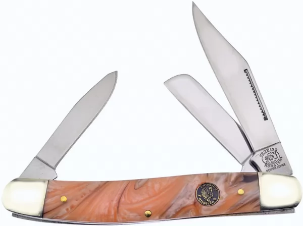 Frost Cutlery Large Stockman Gold Resin knives FCR066CG