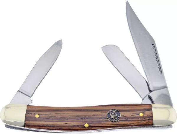 Frost Cutlery Large Stockman Zebrawood knives FCR066ZW