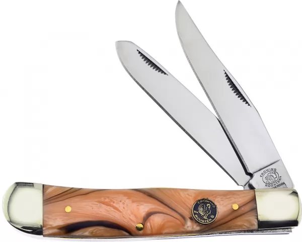 Frost Cutlery Trapper Gold Resin knives FCR108CG