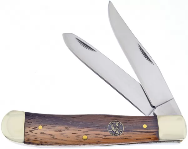 Frost Cutlery Trapper Zebra Wood knives FCR108ZW
