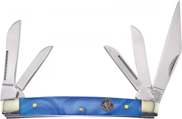 Frost Cutlery Kentucky Congress Blue Resin knives FCR117BBY