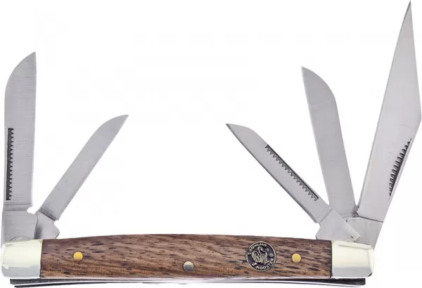 Frost Cutlery Kentucky Congress Zebrawood knives FCR117ZW