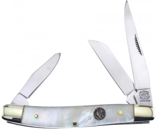 Frost Cutlery Stockman Saltwater MOP knives FCR509SMOP