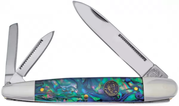 Frost Cutlery Whittler Abalone knives FCR518SAB