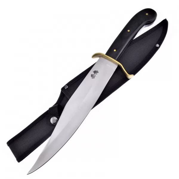Frost Cutlery Bowie Pakkawood Black knives FCSA03BPW