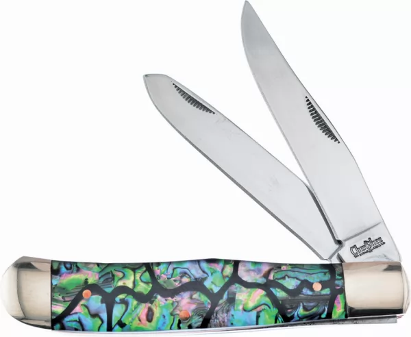 Frost Cutlery Trapper Abalone knives FCSW108ABJS