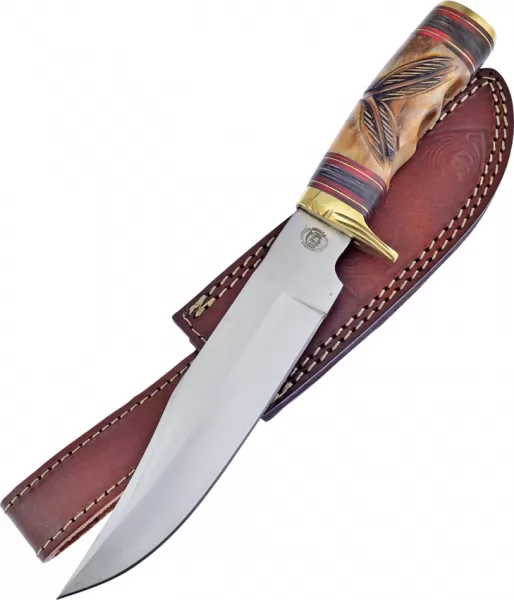 Frost Cutlery Two Feathers Bowie knives FCW07BRB