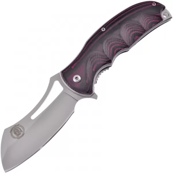 Frost Cutlery Linerlock A-O Red Micarta knives FCW093R