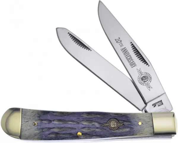 Frost Cutlery Trapper 20th Annversary knives FCW108GY20