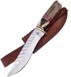 Frost Cutlery Fixed Blade Brown Wood - FCW418BBWD