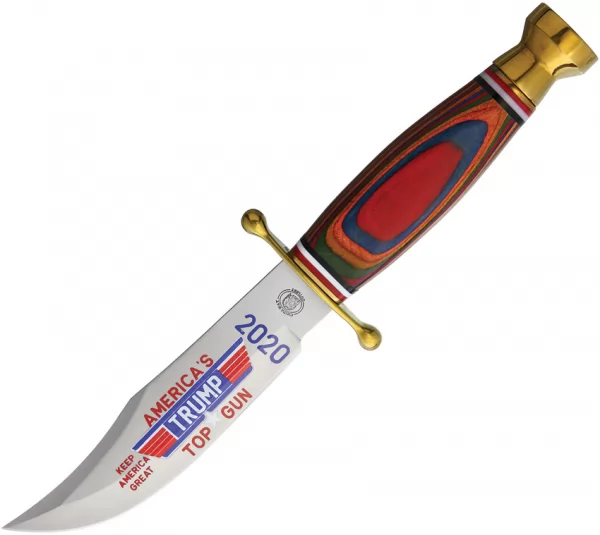 Frost Cutlery Trump 2020 Texas Bowie knives FCW645TRUMP