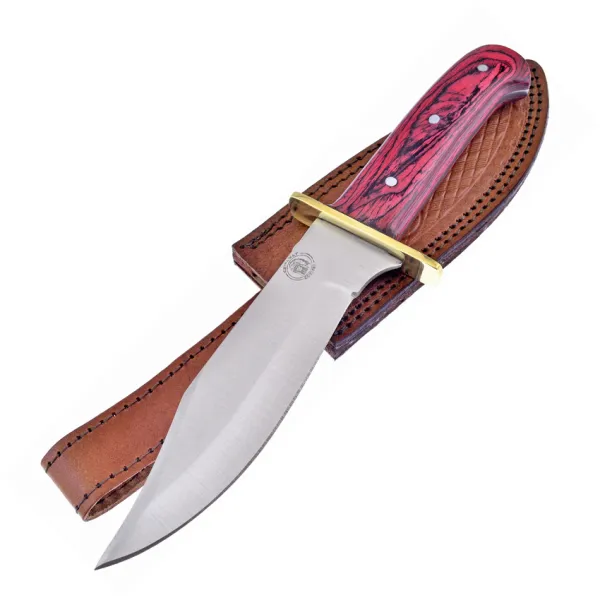 Frost Cutlery Bowie Red Pakkawood knives FCW677RW