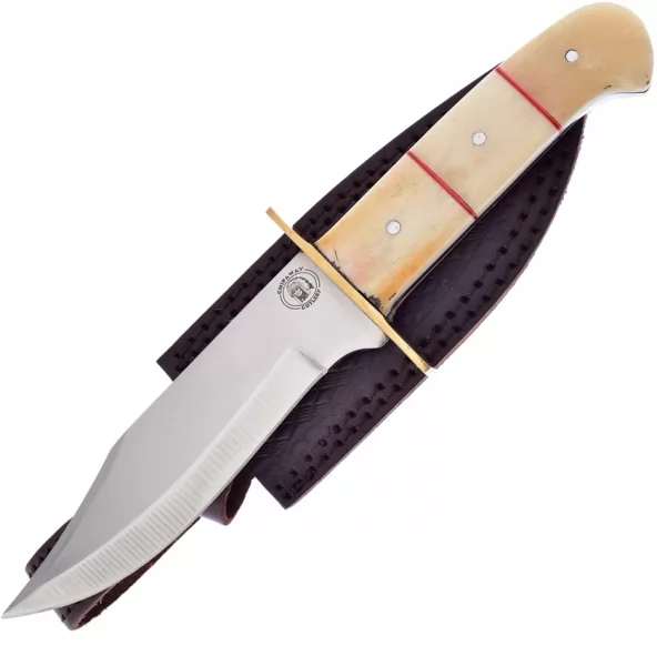 Frost Cutlery Fixed Blade White Smooth Bone knives FCW677WSB