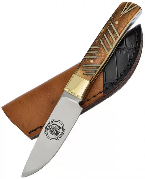 Frost Cutlery Little Fox Skinner Torch Bone knives FCW986TB