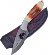 Frost Cutlery Fixed Blade Damascus - FCW991SCDK