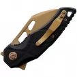 Fox Edge Atrax Linerlock Tan-Black FE011