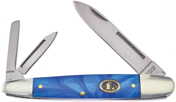 Frost Cutlery Whittler Blue Swirl knives FECS518BBY