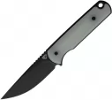 Ferrum Forge Knife Works Lackey Fixed Blade Jade Black - FF001NATBLK