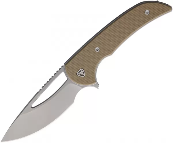 Ferrum Forge Knife Works Mini Archbishop Linerlock Tan FF004T