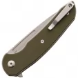 Ferrum Forge Knife Works Stinger Linerlock Green FF005G