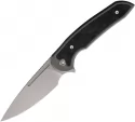 Ferrum Forge Knife Works Stinger Framelock Titanium CF - FF005TIMCF