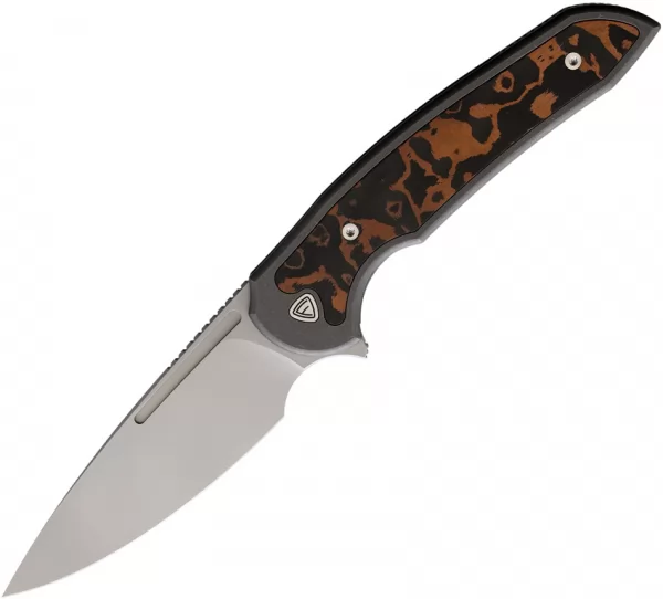 Ferrum Forge Knife Works Stinger Framelock Titanium Co FF005TIUCCF