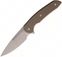 Ferrum Forge Knife Works Stinger Linerlock Tan - FF005T