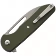 Ferrum Forge Knife Works Prolix Linerlock Green FF006G