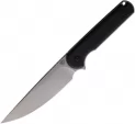Ferrum Forge Knife Works Lackey XL Fixed Blade Black - FF0089B