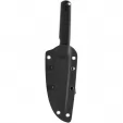 Ferrum Forge Knife Works Lackey XL Fixed Blade Black FF008B