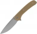 Ferrum Forge Knife Works Gent 2.0 Linerlock Tan - FF009T