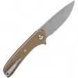 Ferrum Forge Knife Works Gent 2.0 Linerlock Tan FF009T