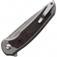 Ferrum Forge Knife Works Stinger Button Lock Brimstone FF013BCF