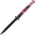 Frost Cutlery Folder Blk Dragon Art - FFC0001DRD