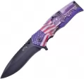 Frost Cutlery Flag/Truck Linerlock A/O - FFC111AM