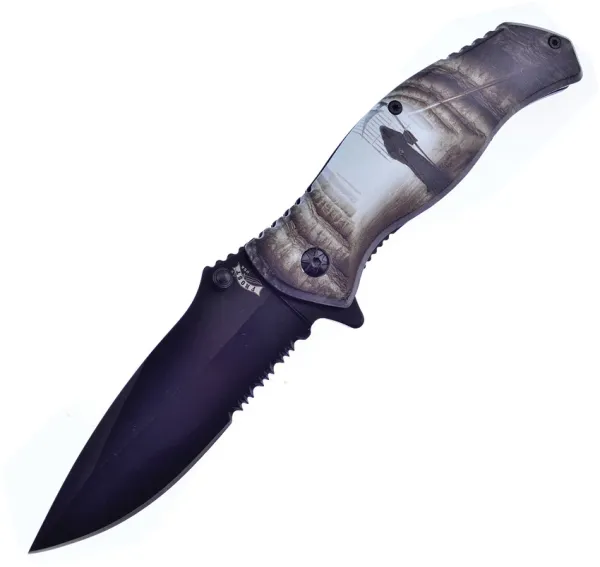 Frost Cutlery Grim Reaper Linerlock A-O knives FFC31