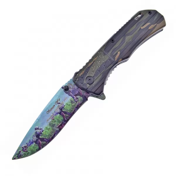 Frost Cutlery Vietnam Linerlock A-O knives FFC43CVW