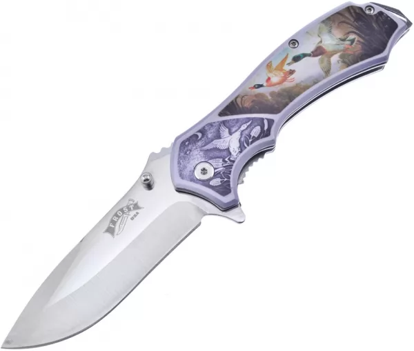 Frost Cutlery Wildlife Linerlock A-O Duck knives FFC49DK