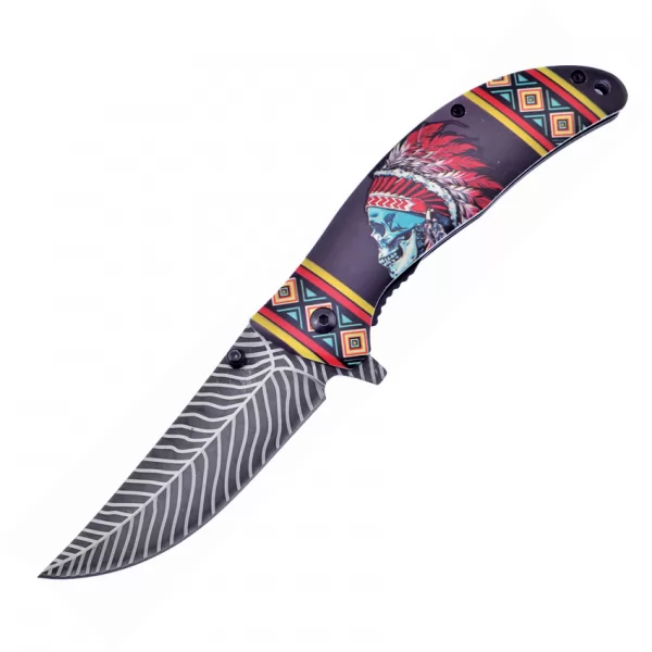 Frost Cutlery Linerlock A-O Black knives FFC54B