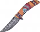 Frost Cutlery Linerlock A/O Yellow - FFC54Y